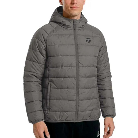 CAMPERA GD MEN C/CAP gris city