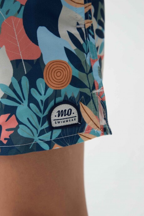 SHORT OLIVER NIÑO ESTAMPADO Tropical