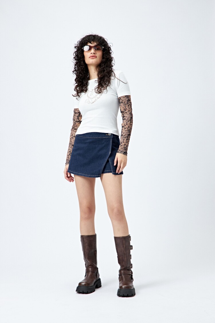 REMERA LIMORA Blanco