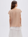 Remera Tiralle Beige Oscuro