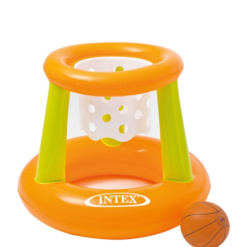 INTEX ARO DE BASKETBALL INFLABLE & FLOTANTE PARA PISCINA 67 X 55 CM Intex Aro De Basketball Inflable & Flotante Para Piscina 67 X 55 Cm