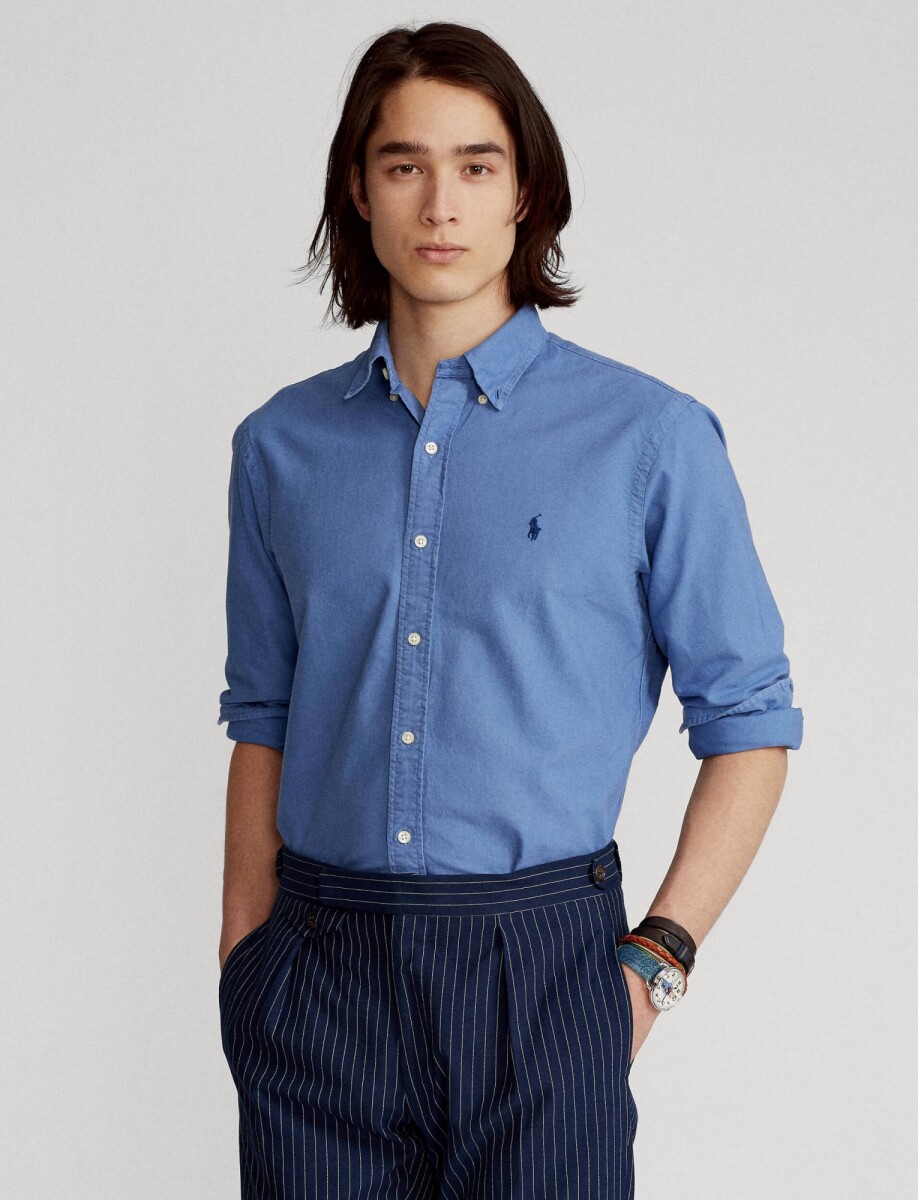 Camisa Oxford Polo Ralph Lauren - Blue 