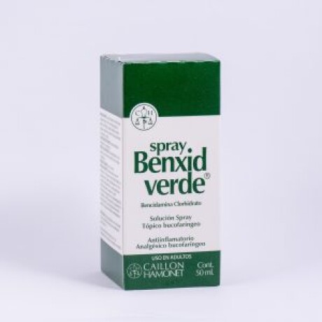 Benxid Verde Colutorio en Spray 100ml Benxid Verde Colutorio en Spray 100ml