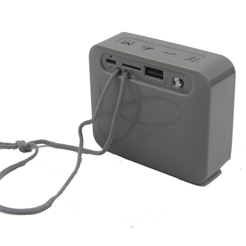 Parlante portátil TG166 simil GO Gris Parlante portátil TG166 simil GO Gris
