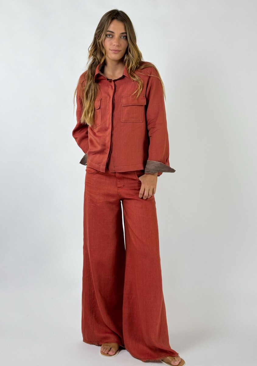 PANTALON ROMEO - TERRACOTA 
