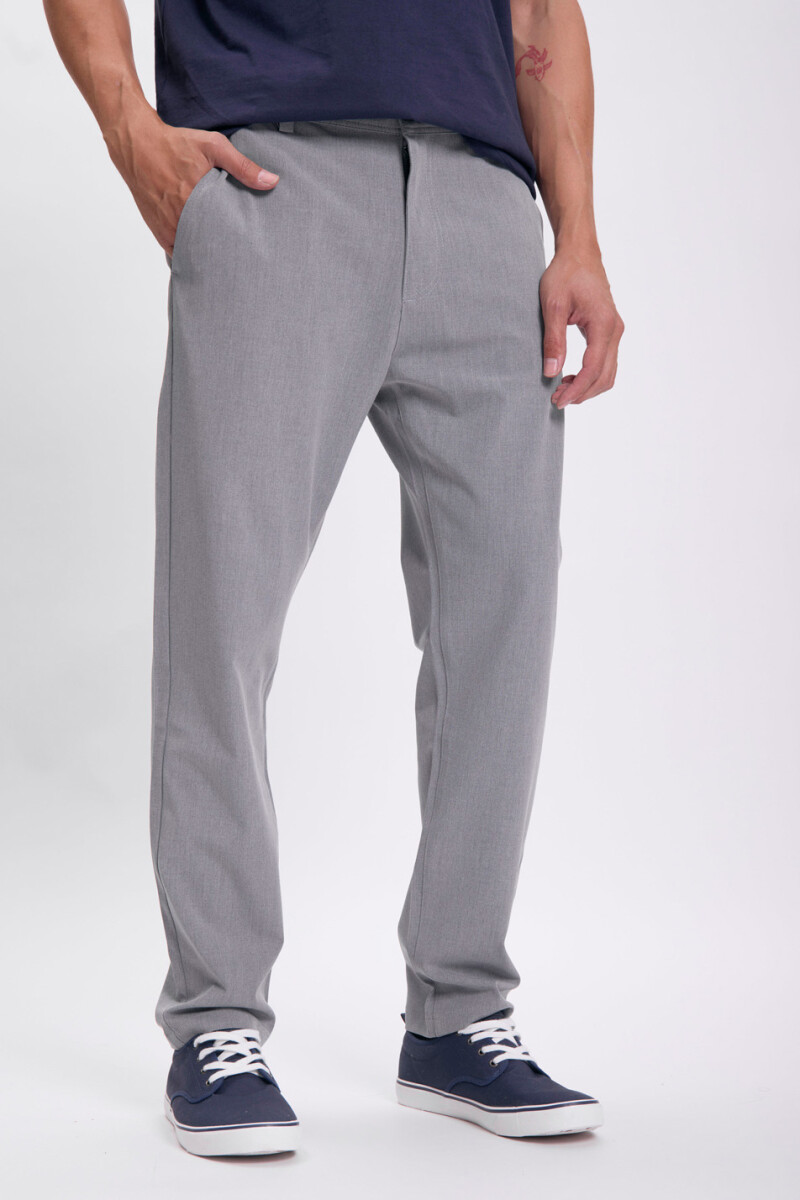 Pantalón laboral Gris Claro