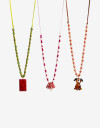 Collares Cortos Color Collar Corto Mystery Box Día Del Amigo - Combinacion Multicolor