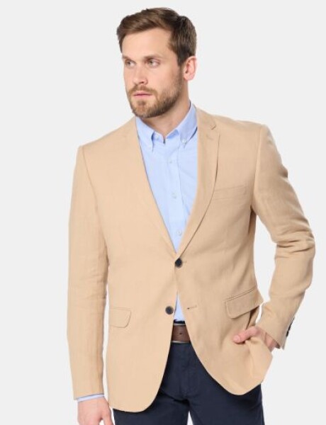 SACO DE LINO Beige