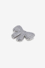 JIBBITZ CROCS BLING BOW Plata