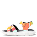 Sandalias de Niña MINI Miss Carol Trope Blanco Perla