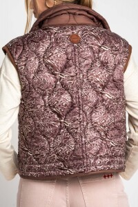 Chaleco Reversible Marrón