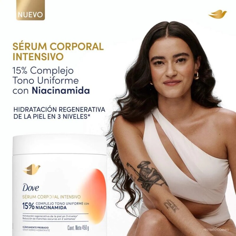 Serum Corporal Dove Intensivo Niacinamida 450 Grs. Serum Corporal Dove Intensivo Niacinamida 450 Grs.