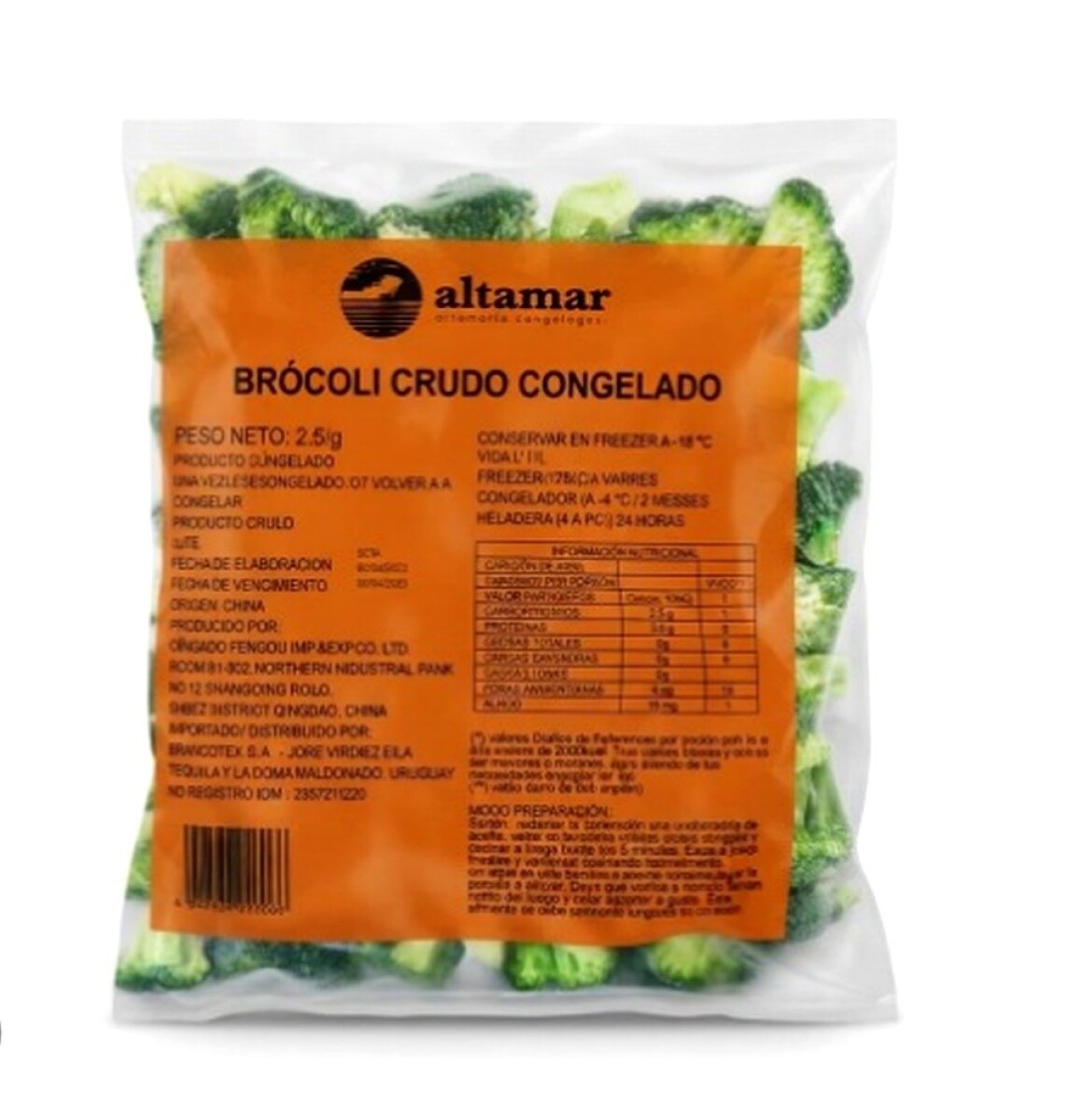 Brocoli 2.5k Altamar 