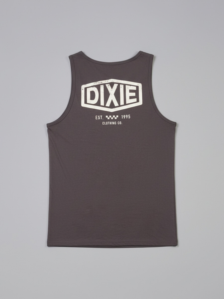 MUSCULOSA TUNEO DIXIE Gris Oscuro