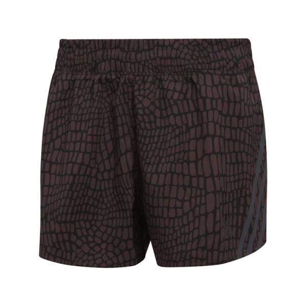 Short Adidas Run Icons 3 Rayas Negro