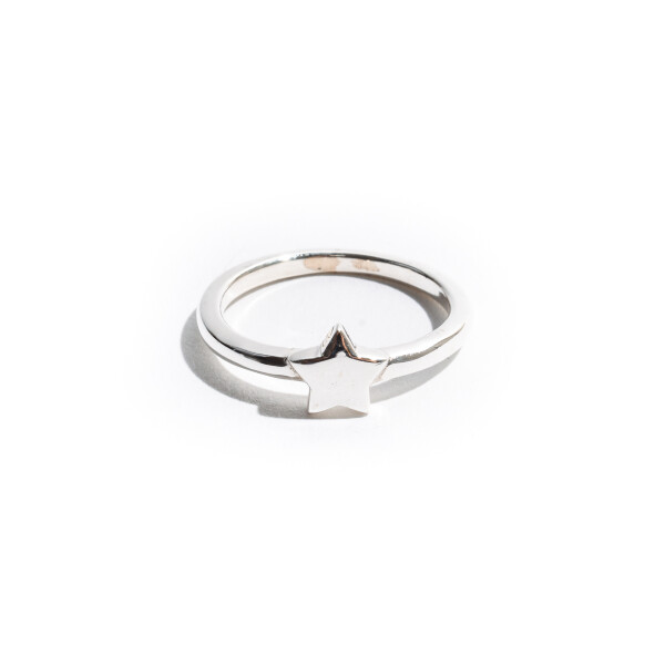 Anillo estrella plata 925 Anillo estrella plata 925