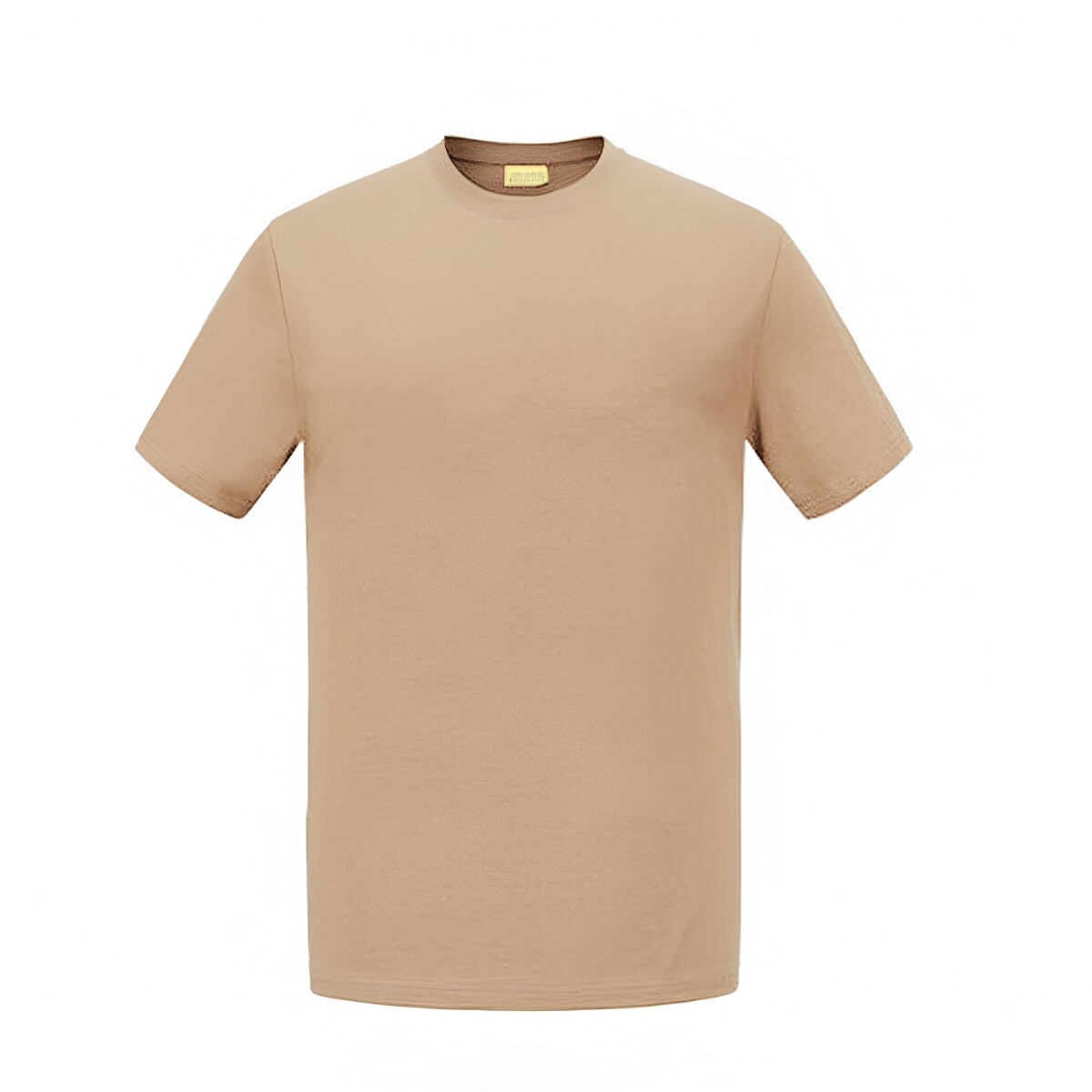 Remera de algodón - Beige 