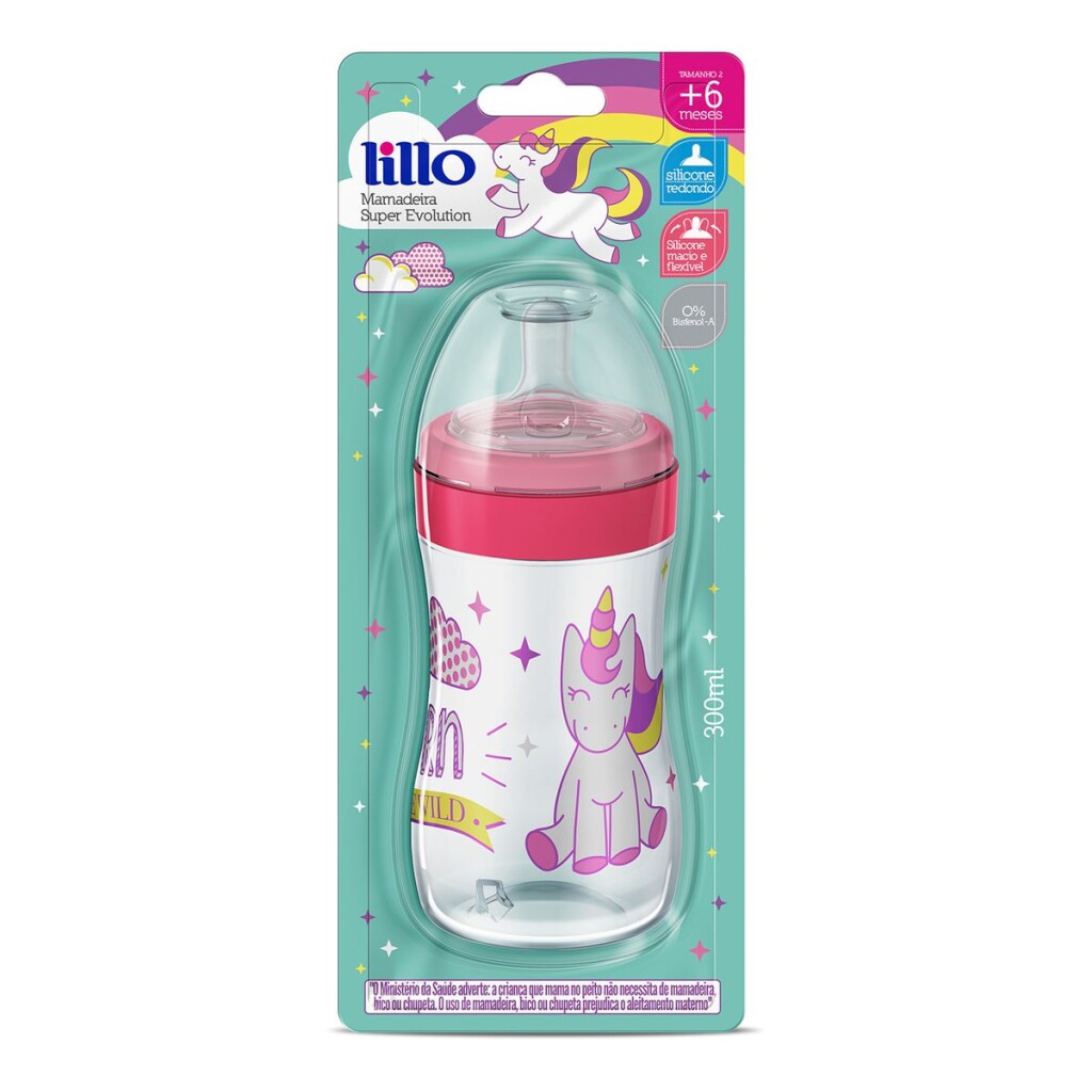 Lillo Bib Super Evolu Magia Rosa 300 Ml