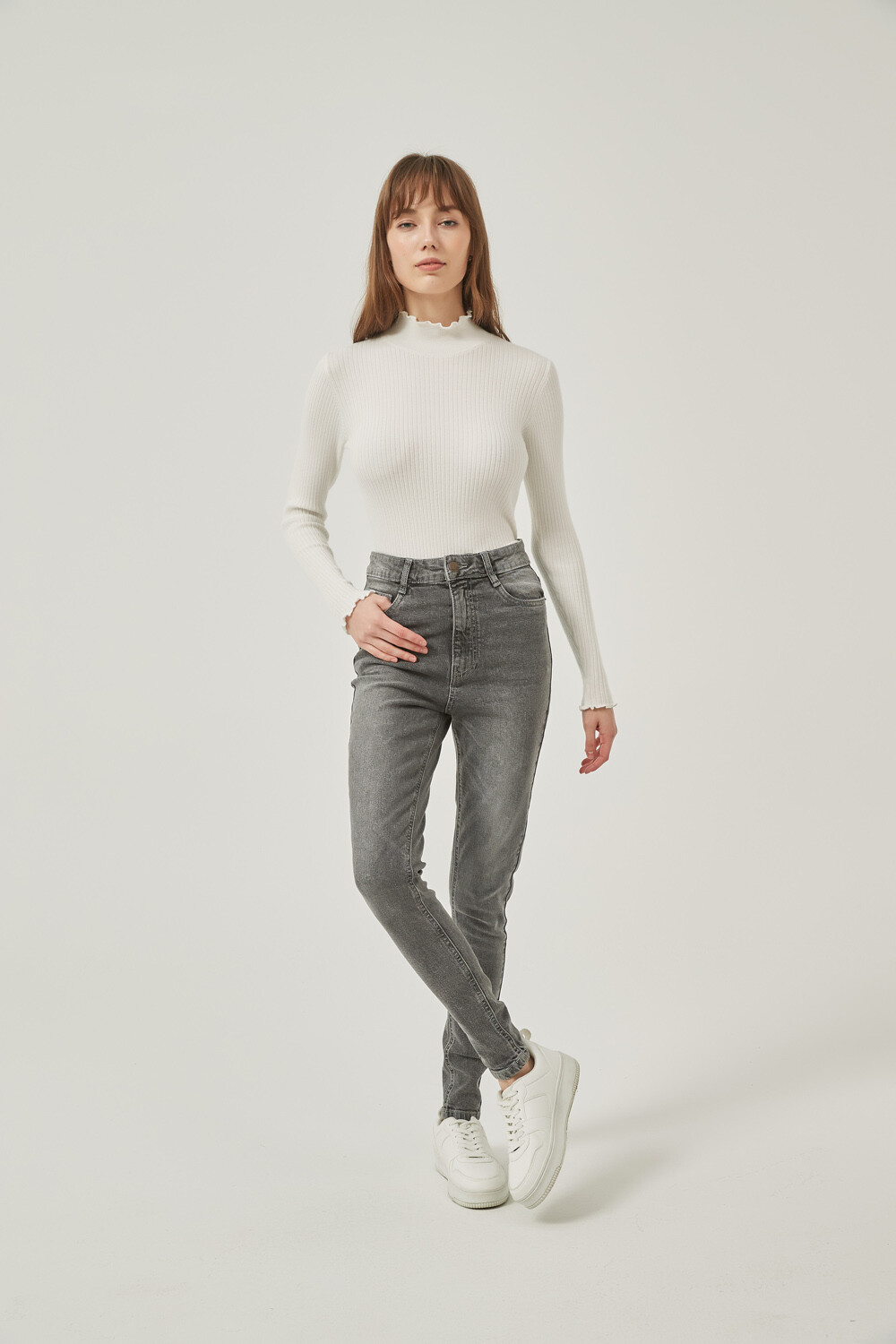 Pantalon Wonder Gris Oscuro