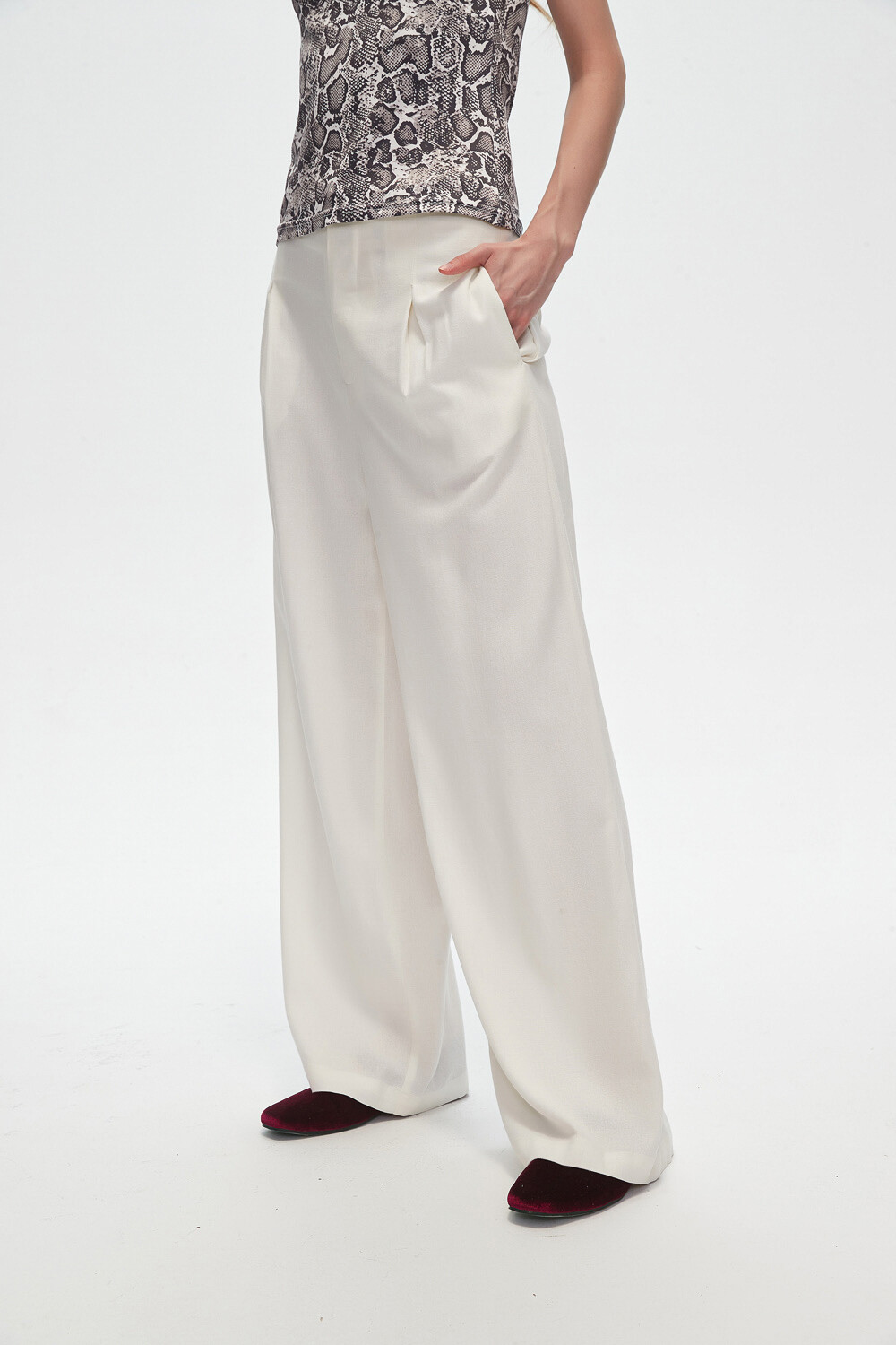 Pantalon Rovi Marfil / Off White