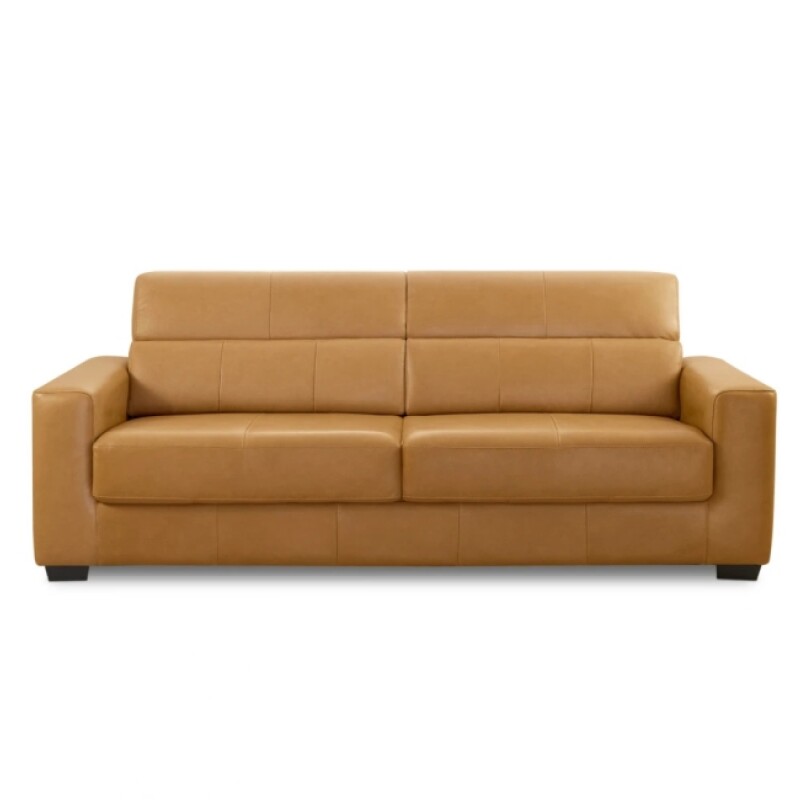 Sofa 3 Cuerpos Cuero Sublime Camel Sofa 3 Cuerpos Cuero Sublime Camel