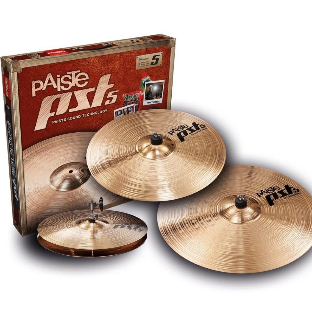 Set Universal Plastillos Paiste PST5 N (HH14" C16" R20") 