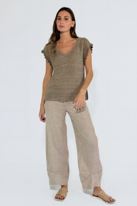 PANTALON FRANCISCA Beige