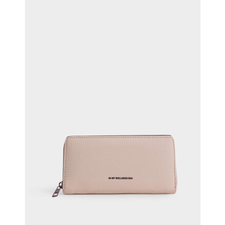 Billetera Fichero Negro Rosa Viejo