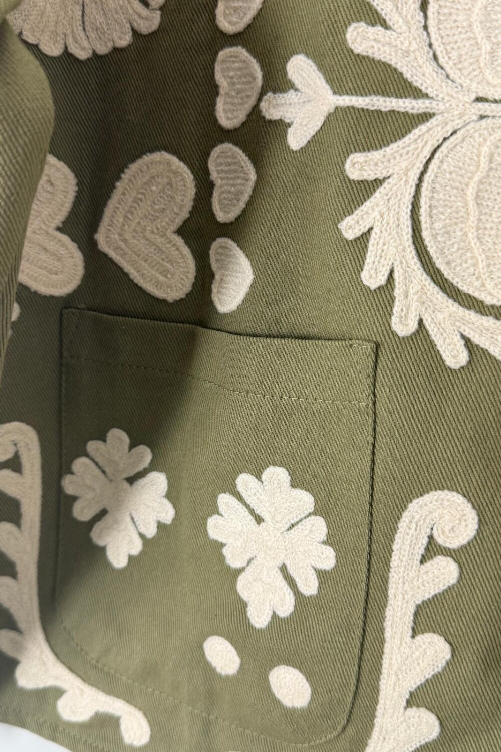 CHAQUETA ALGODON COCK VERDE