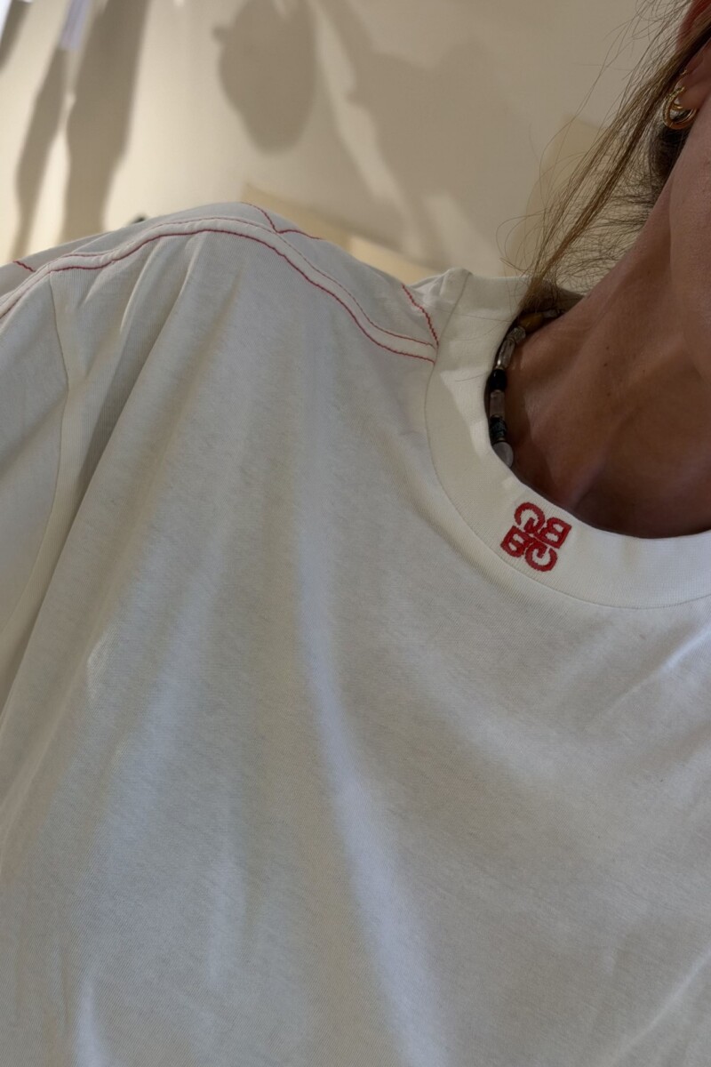 Remera NewPatch Blanco