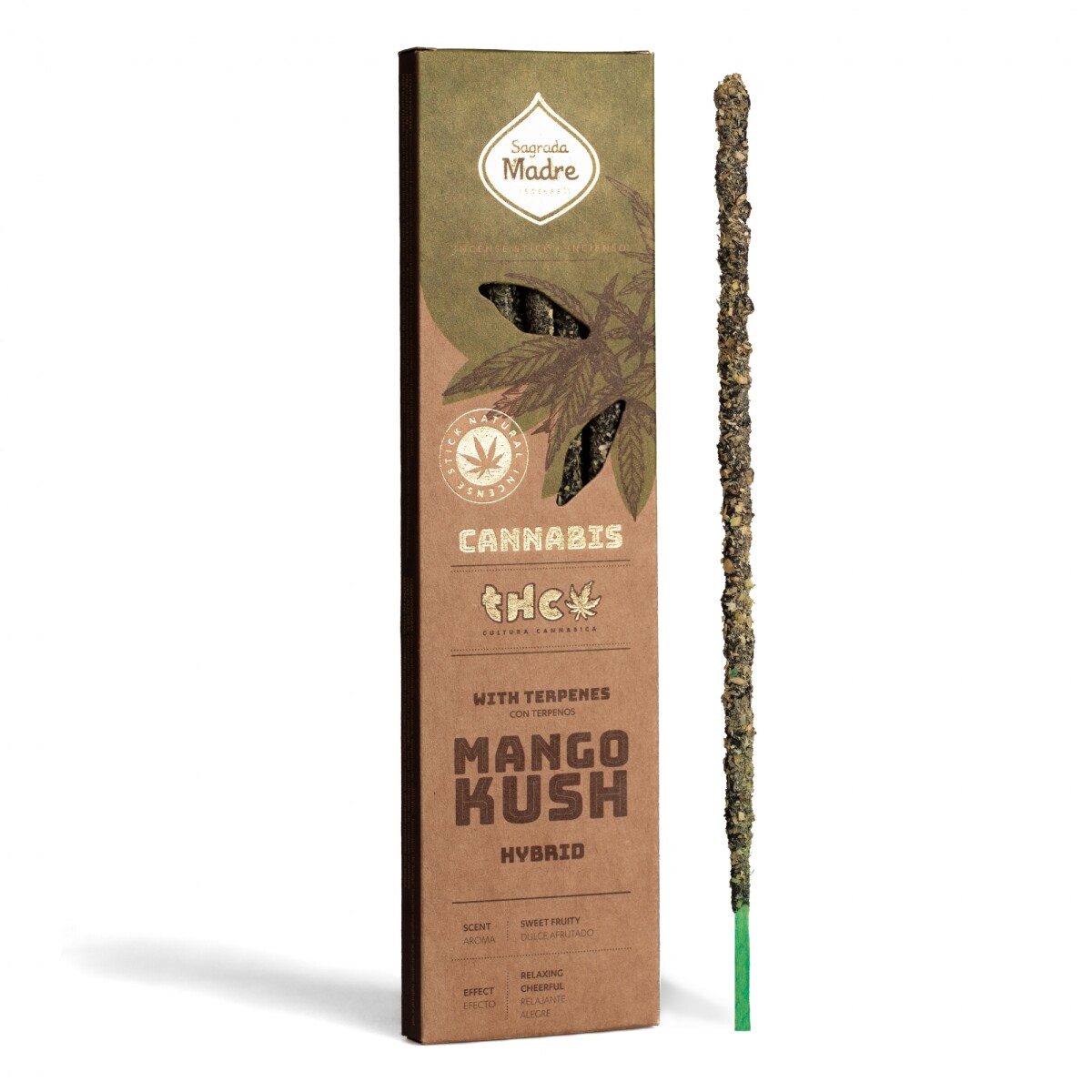 INCIENSO LINEA CANNABIS SAGRADA MADRE X6 - Mango Kush 