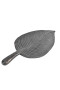 ADORNOS CENTRO DE MESA TROPICAL LEAF BLACK 50X21X3H CM