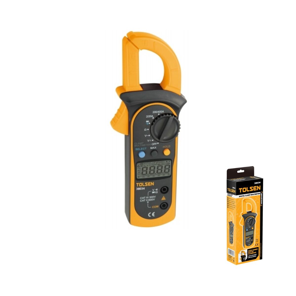 Alicate Amperimetrica Profesional Tolsen 