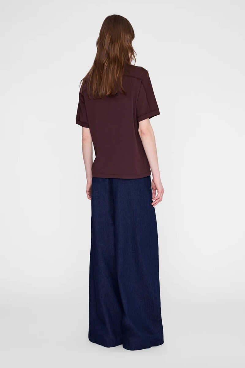 REMERA JAYLIN COLLEGIATE Bordo