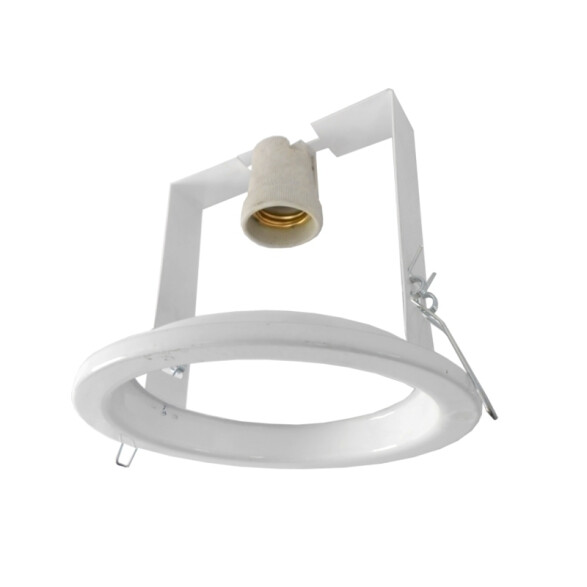 Spot fijo de embutir para PAR 38, color blanco. AJ9830