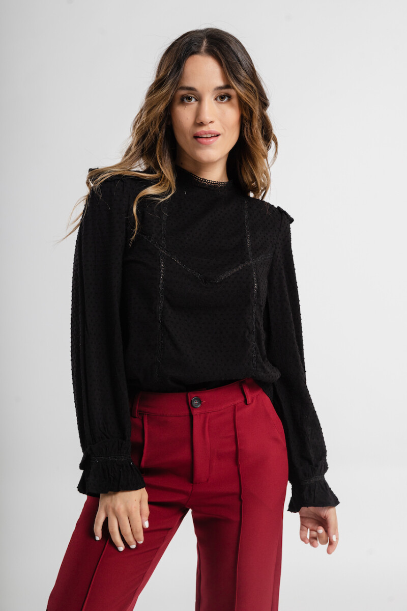 BLUSA CHARLOTTE NEGRA