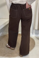 Pantalon cotidiano Chocolate