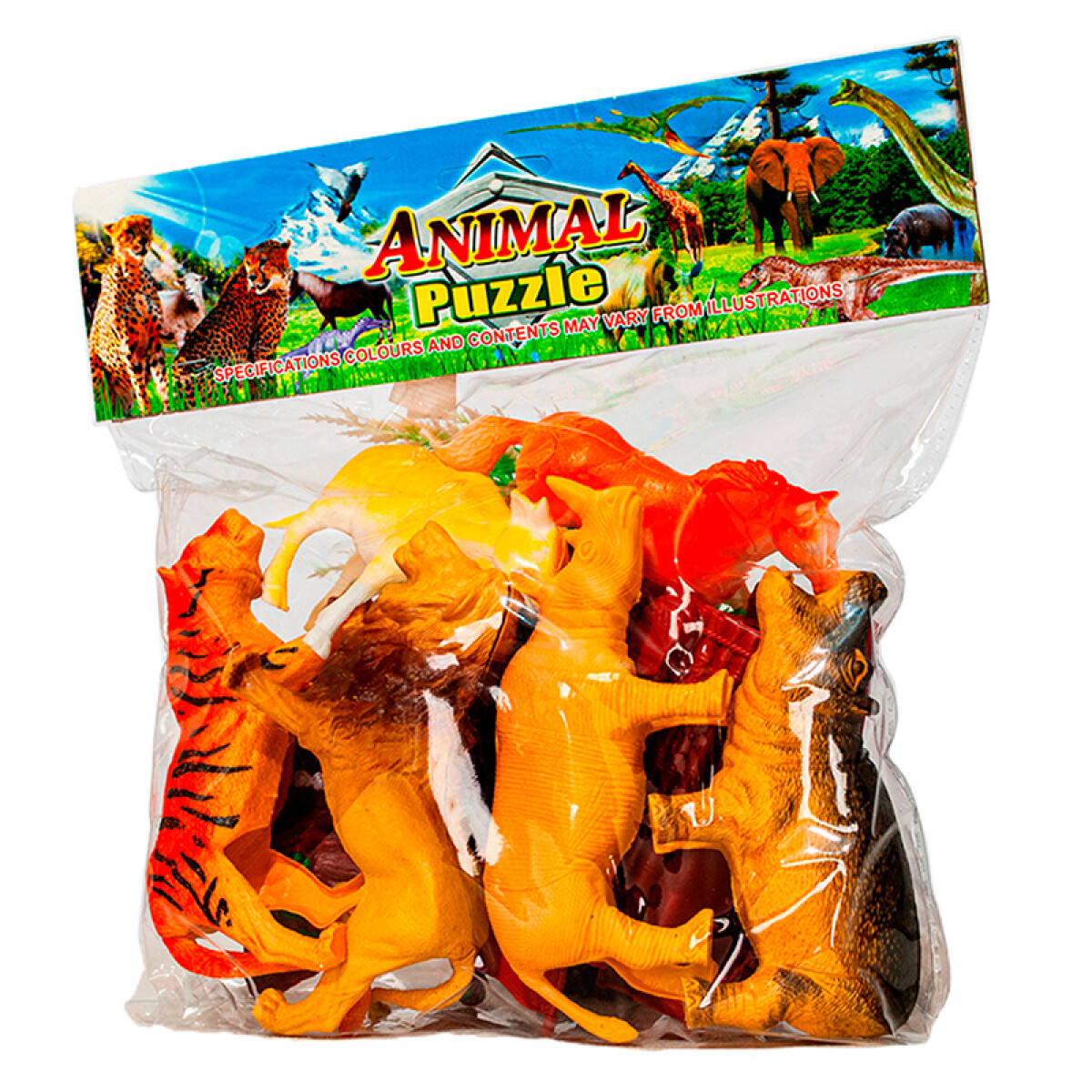 OUTLET Animales de la selva bolsa 24*20 cm - Outlet Animales De La Selva Bolsa 24*20 Cm 