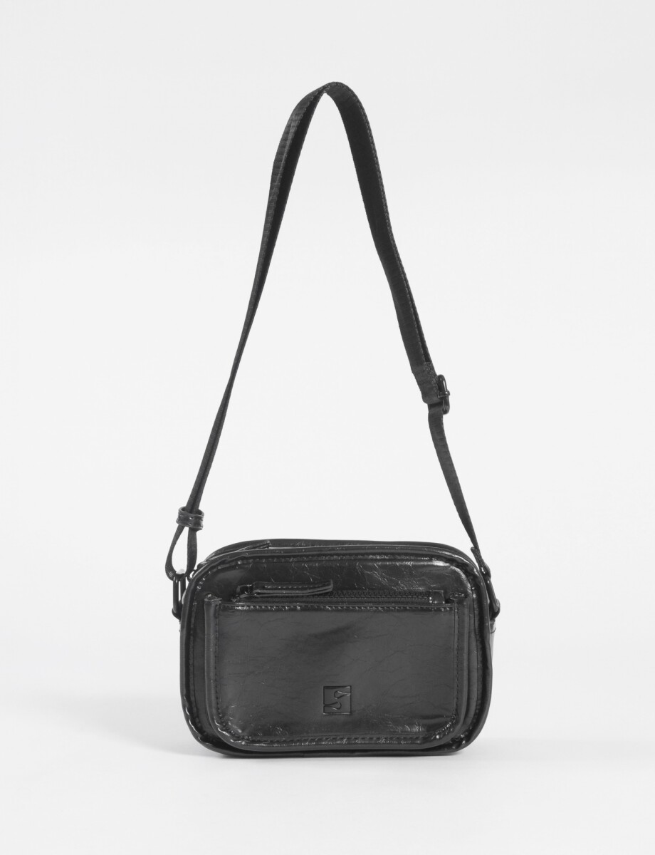 Bandolera rigid small - negro 