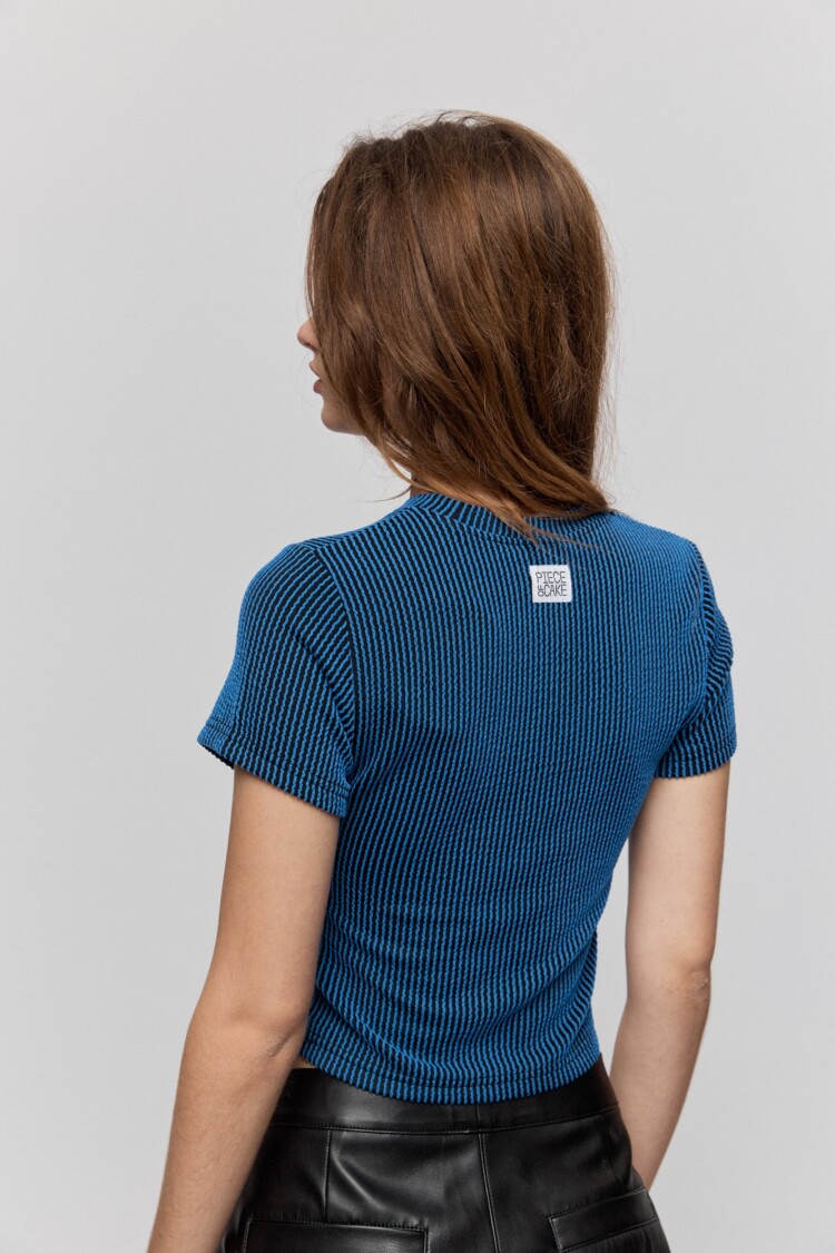 REMERA MAGNOLIA Azul Francia