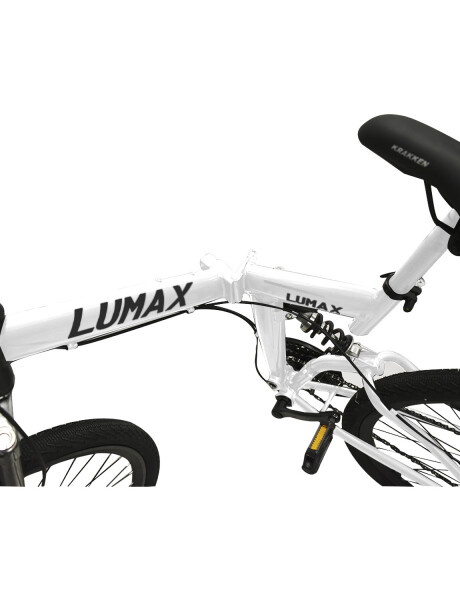 Bicicleta de montaña plegable rodado 26 Lumax Blanco