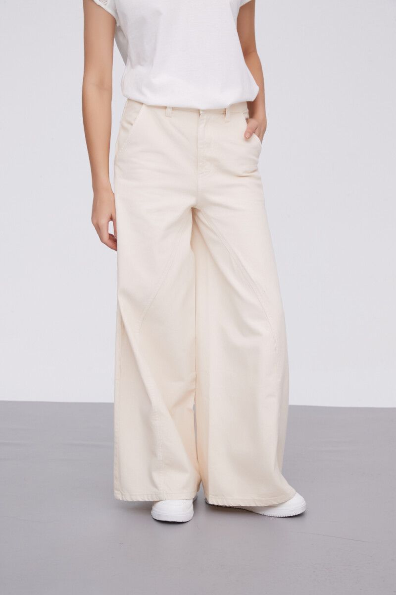 Pantalon Juanita - Crudo / Natural 