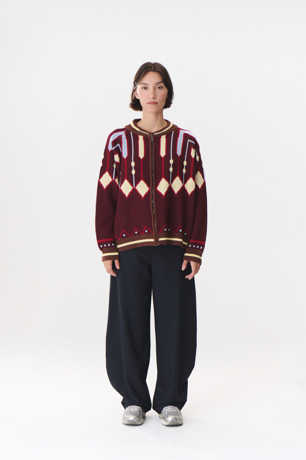 Campera Ski Bordó