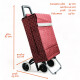 Carrito De Compras Estilo Europeo 4 Ruedas Azul Marino
