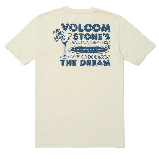Remera Volcom DIVE BAR - Blanco Remera Volcom DIVE BAR - Blanco