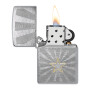 Encendedor ZIPPO 48657 C/Diseño Plata 0