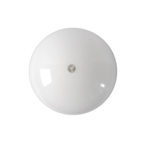 Globo con base en PMMA opalino y base de color negro ML0006