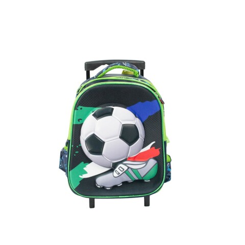 MOCHILA CARRITO BLACK/GREE