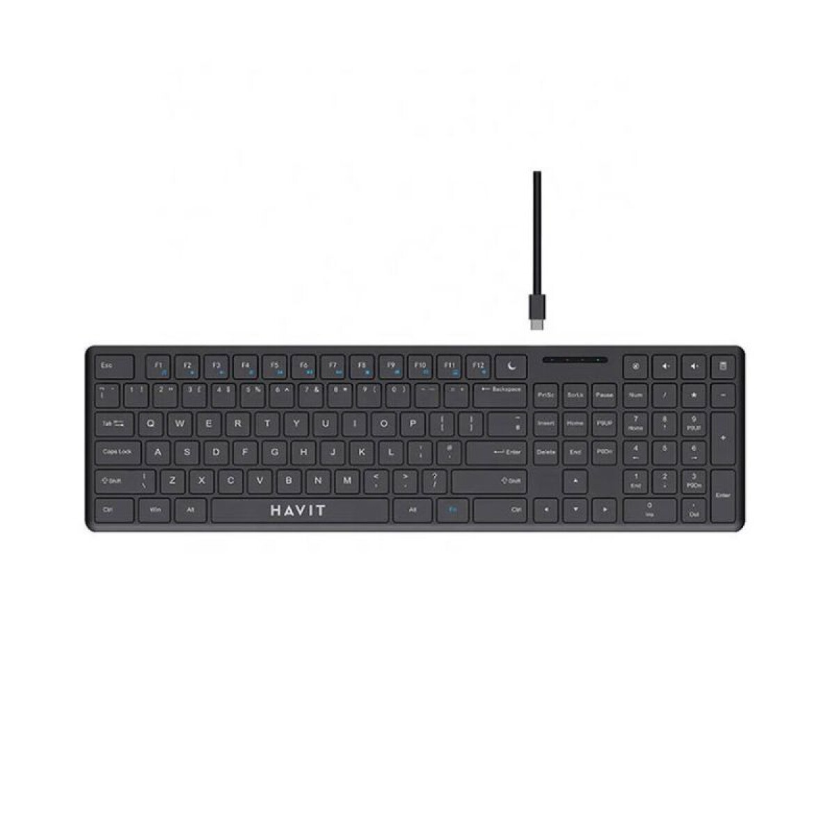 Teclado Havit Ultra Slim Kb252 (Cable) 