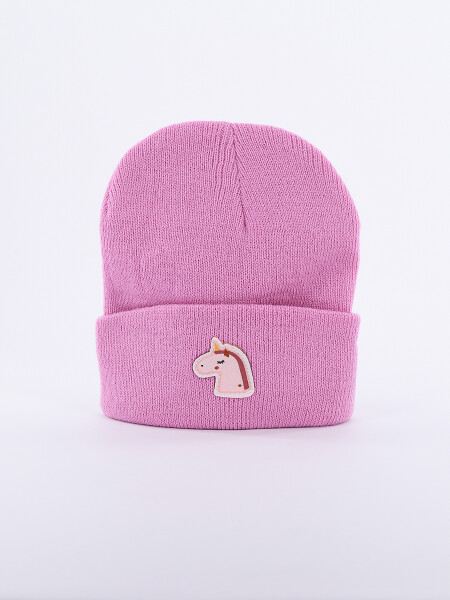 GORRO PARCHE FUN ROSADO